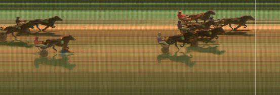 Målfoto for løp 4 på bane KL den 07.02.2019