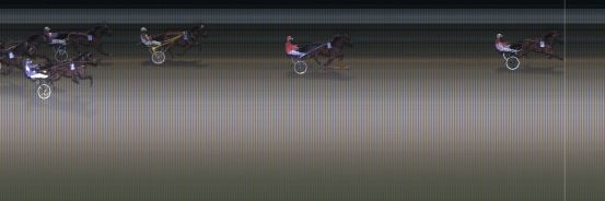 Målfoto for løp 2 på bane KL den 28.02.2019