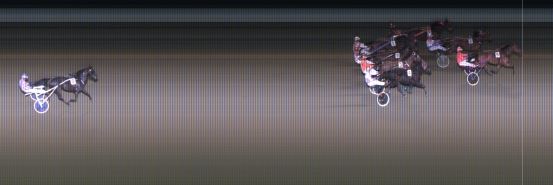 Målfoto for løp 5 på bane KL den 28.02.2019