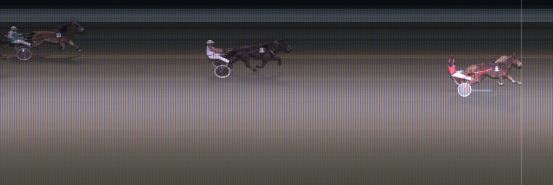 Målfoto for løp 6 på bane KL den 28.02.2019