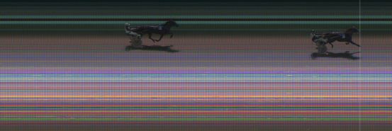 Målfoto for løp 2 på bane KL den 07.03.2019