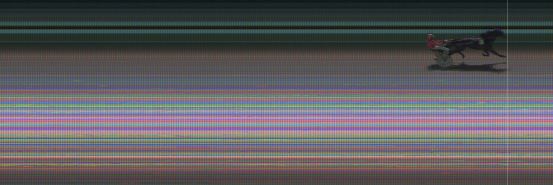 Målfoto for løp 4 på bane KL den 07.03.2019