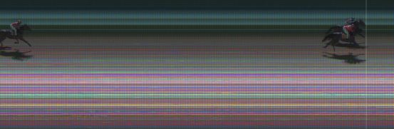 Målfoto for løp 7 på bane KL den 07.03.2019