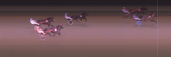 Målfoto for løp 8 på bane KL den 24.03.2019