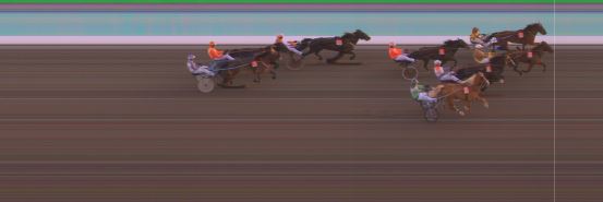 Målfoto for løp 3 på bane KL den 08.04.2019