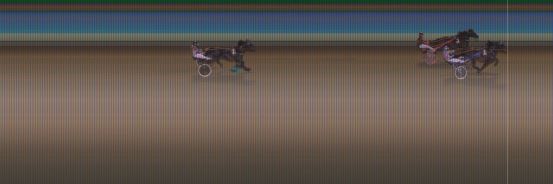 Målfoto for løp 6 på bane KL den 08.04.2019