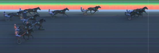 Målfoto for løp 4 på bane KL den 19.04.2019