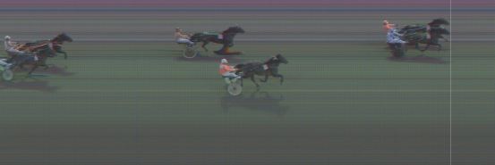 Målfoto for løp 8 på bane KL den 19.04.2019