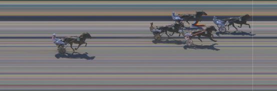 Målfoto for løp 4 på bane KL den 20.04.2019