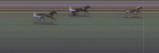 Målfoto for løp 6 på bane KL den 02.05.2019