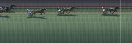 Målfoto for løp 8 på bane KL den 02.05.2019