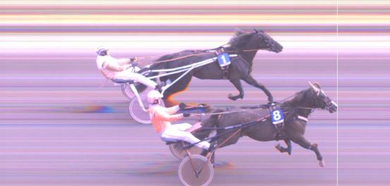 Målfoto for løp 2 på bane KL den 23.05.2019