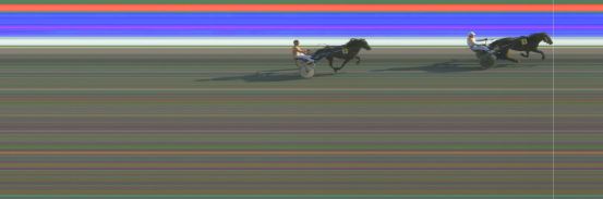 Målfoto for løp 1 på bane KL den 30.05.2019