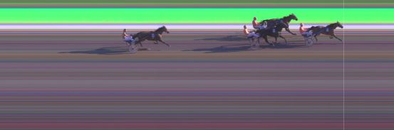 Målfoto for løp 2 på bane KL den 06.06.2019