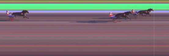 Målfoto for løp 3 på bane KL den 06.06.2019