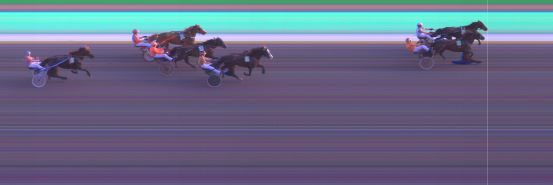 Målfoto for løp 4 på bane KL den 06.06.2019