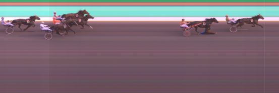 Målfoto for løp 7 på bane KL den 06.06.2019