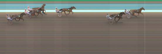 Målfoto for løp 4 på bane KL den 13.06.2019