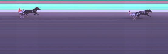 Målfoto for løp 6 på bane KL den 13.06.2019