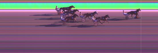 Målfoto for løp 2 på bane KL den 23.06.2019