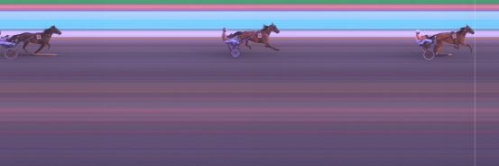 Målfoto for løp 7 på bane KL den 23.06.2019