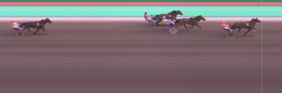 Målfoto for løp 7 på bane KL den 18.07.2019