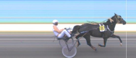 Målfoto for løp 1 på bane KL den 15.08.2019