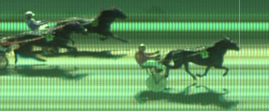 Målfoto for løp 9 på bane KL den 15.08.2019