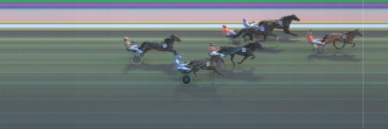 Målfoto for løp 5 på bane KL den 29.08.2019