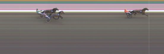 Målfoto for løp 2 på bane KL den 12.09.2019