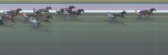 Målfoto for løp 3 på bane KL den 12.09.2019