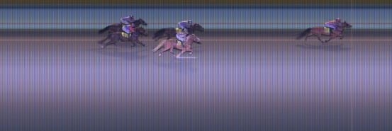 Målfoto for løp 6 på bane KL den 12.09.2019