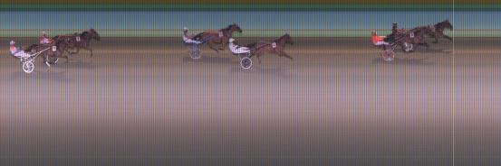 Målfoto for løp 7 på bane KL den 23.09.2019