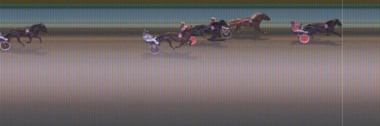 Målfoto for løp 8 på bane KL den 30.09.2019