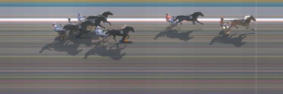 Målfoto for løp 5 på bane KL den 05.10.2019