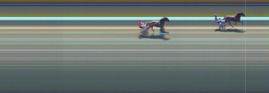 Målfoto for løp 2 på bane KL den 13.10.2019