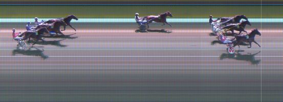 Målfoto for løp 4 på bane KL den 13.10.2019