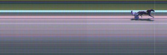 Målfoto for løp 5 på bane KL den 13.10.2019