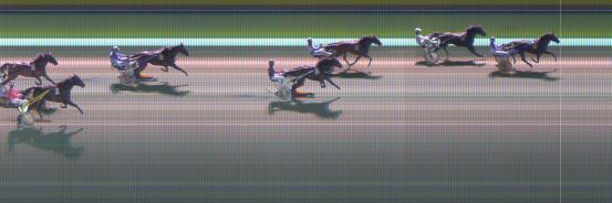 Målfoto for løp 8 på bane KL den 13.10.2019