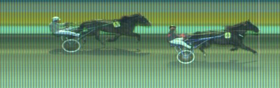 Målfoto for løp 1 på bane KL den 31.10.2019