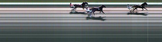 Målfoto for løp 6 på bane KL den 12.01.2020