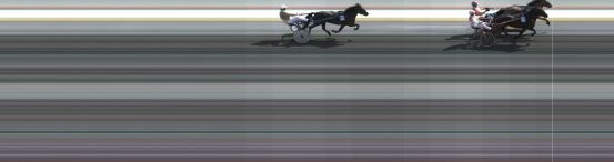 Målfoto for løp 2 på bane KL den 04.06.2020