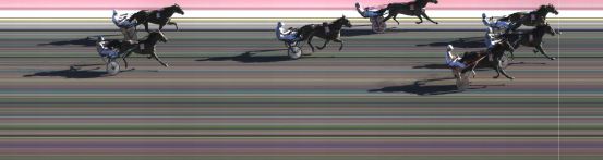 Målfoto for løp 3 på bane KL den 15.06.2020