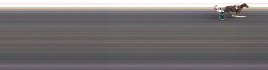 Målfoto for løp 8 på bane KL den 22.06.2020