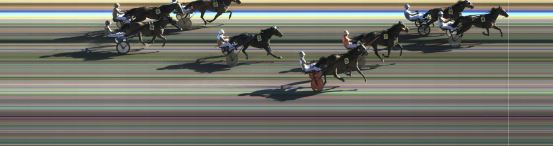 Målfoto for løp 1 på bane KL den 23.07.2020