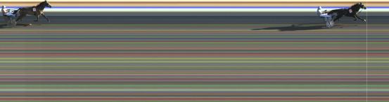 Målfoto for løp 3 på bane KL den 23.07.2020