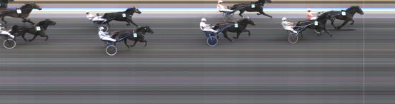 Målfoto for løp 4 på bane KL den 07.08.2020