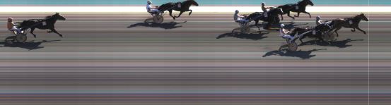 Målfoto for løp 8 på bane KL den 08.08.2020