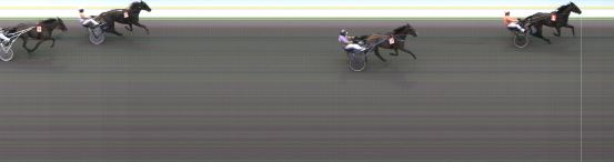 Målfoto for løp 3 på bane KL den 20.08.2020