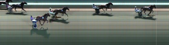 Målfoto for løp 2 på bane KL den 28.09.2020